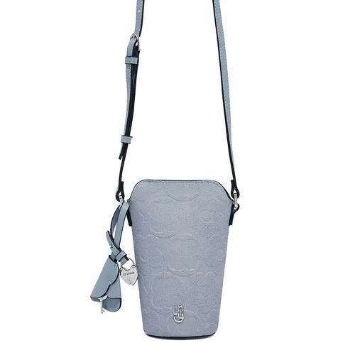 Túi Đeo Chéo Nữ Lyn Lucinda Mobile Pouch Wallet - Blue Variation 2 LL25FWT618 Màu Xanh Blue