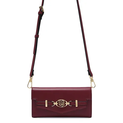 Túi Đeo Chéo Nữ Lyn Madison Infinite Long Wallet On Chain - Dark Red L25FWWA025 Màu Đỏ Đậm