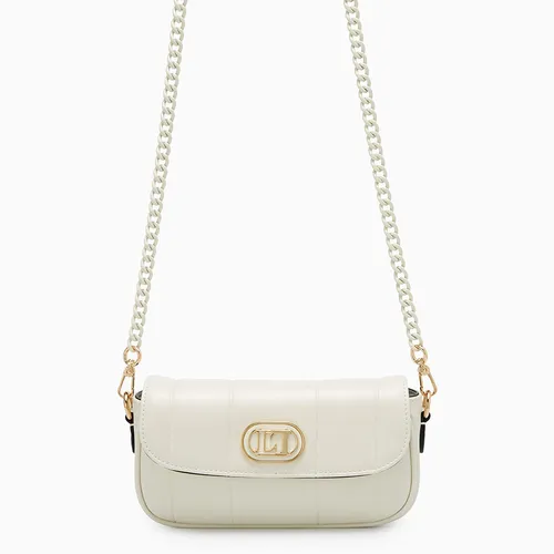 Túi Đeo Chéo Nữ Lyn Molly Crossbody Bag - Off-White LL25FBF013 Màu Trắng