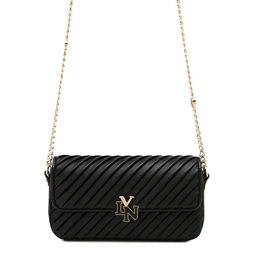 Túi Đeo Chéo Nữ Lyn Pleat Rexha Phone Holder Wallet On Chain - Black L25FWWB001 Màu Đen