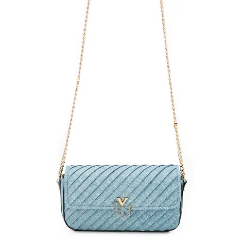 Túi Đeo Chéo Nữ Lyn Pleat Rexha Phone Holder Wallet On Chain - Blue Variation 2 L25FWWB001 Màu Xanh Blue
