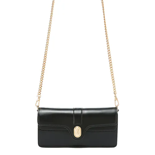 Túi Đeo Chéo Nữ Lyn Rillo Wallets On Chain - Black LL25FWF019 Màu Đen