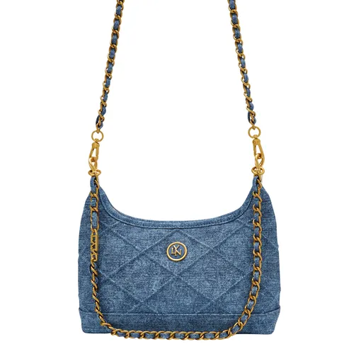 Túi Đeo Vai Nữ Lyn Jaylen S Shoulder Bag LL25FBF010 Màu Xanh Denim