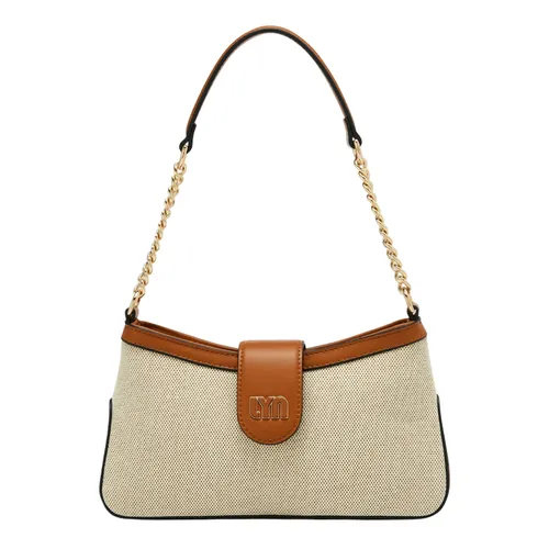 Túi Đeo Vai Nữ Lyn Malik S Shoulder Bag Beige LL25FBF043 Màu Be