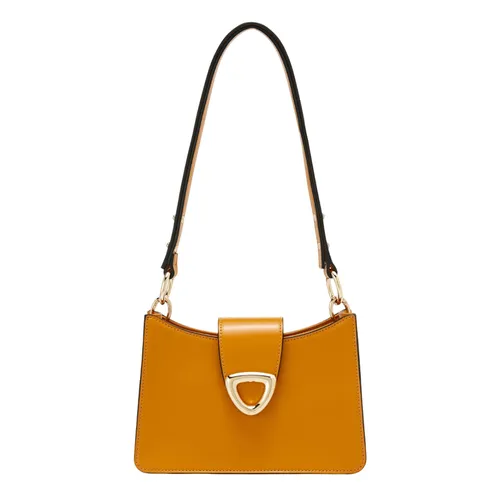Túi Đeo Vai Nữ Lyn Matric S Shoulder Bag Dark Yellow LL25FBS003 Màu Vàng