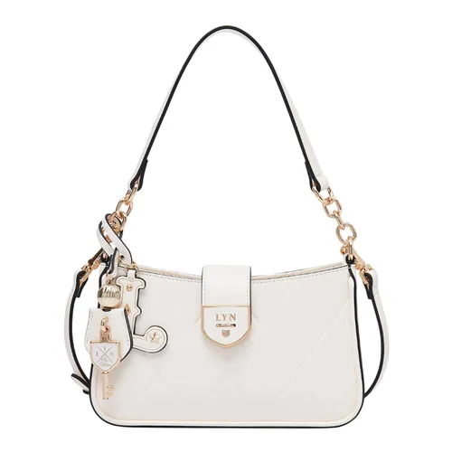 Túi Đeo Vai Nữ Lyn Re-Edit Wonder Ray S Shoulder Bag Ivory L25FBWA049 Màu Trắng