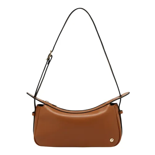 Túi Đeo Vai Nữ Lyn Terracotta Infinite M Shoulder Bag Brown L25FBWA034 Màu Nâu