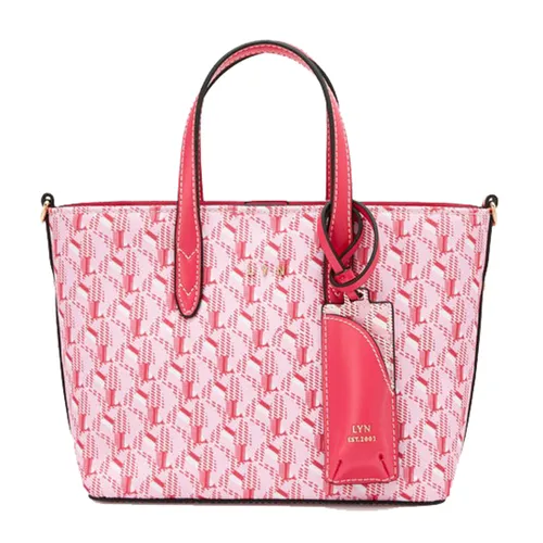 Túi Tote Nữ Lyn Solanory M Tote Bag Pink L25FBWA010 Màu Hồng Trắng