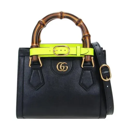 Túi Xách Tay Nữ Gucci Diana GG Mini Tote Bag 655661-17QDT-1175 Màu Đen