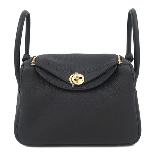 Túi Xách Tay Nữ Hermès 2Way Bag Lindy Màu Đen