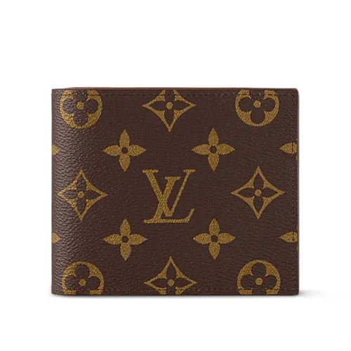 Ví Nam Louis Vuitton LV Marco Wallet M62288 Màu Nâu