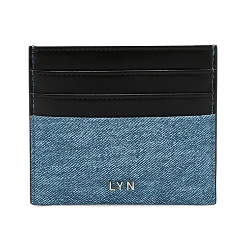 Ví Nữ Lyn La Benia Card Holder Wallet - Blue Variation 2 L25FWWA008 Màu Xanh Blue