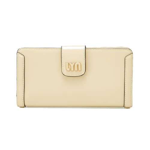 Ví Nữ Lyn Malik Long Wallet - Light Beige LL25FWF012 Màu Be