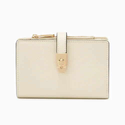 Ví Nữ Lyn Re-Edit Anderson Ease Semi Wallet - Ivory L25FWWA014 Màu Trắng Kem