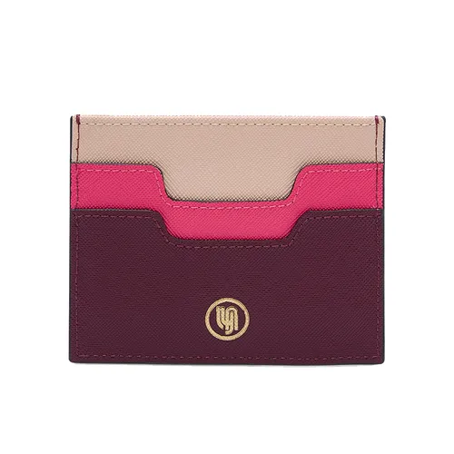 Ví Nữ Lyn Tart Infinite Card Holder Wallet - Dark Red L25FWWB011 Màu Đỏ Hồng