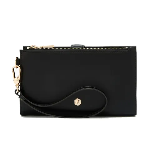 Ví Nữ Lyn Terracotta Infinite Long Wallet - Black L25FWWA010 Màu Đen