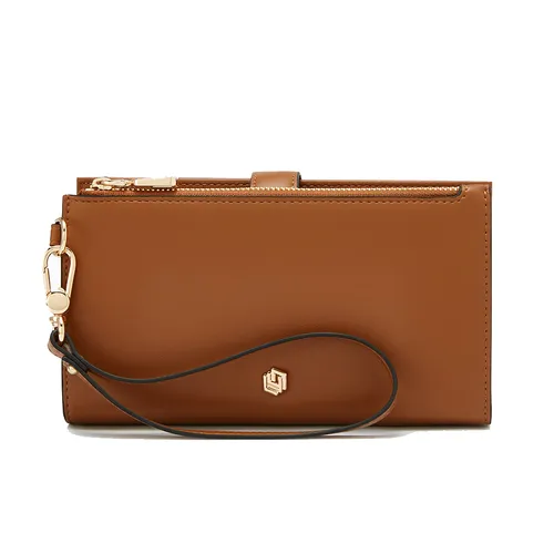 Ví Nữ Lyn Terracotta Infinite Long Wallet - Brown L25FWWA010 Màu Nâu