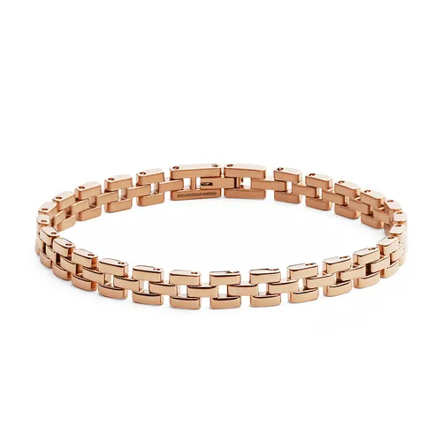 Vòng Đeo Tay Daniel Wellington 3-Link Bracelet Rose Gold Màu Vàng Hồng Size 155mm