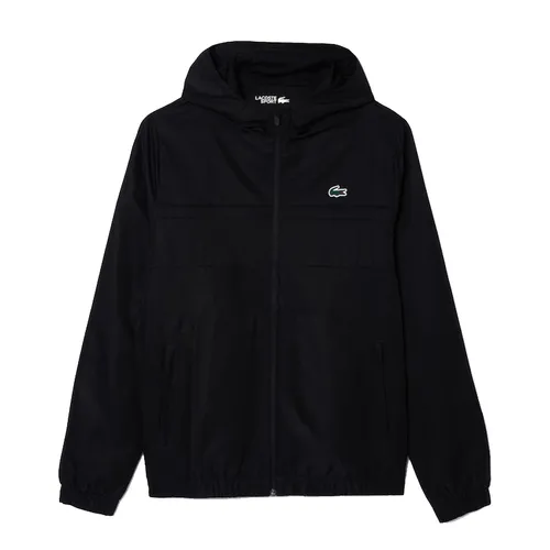 Áo Hoodie Nam Lacoste Water-Repellent Sport Track Jacket BH3466-00 8VM Màu Đen Size 5