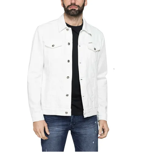 Áo Khoác Denim Nam Carrera Jeans 4500970A_300 Màu Trắng Size M