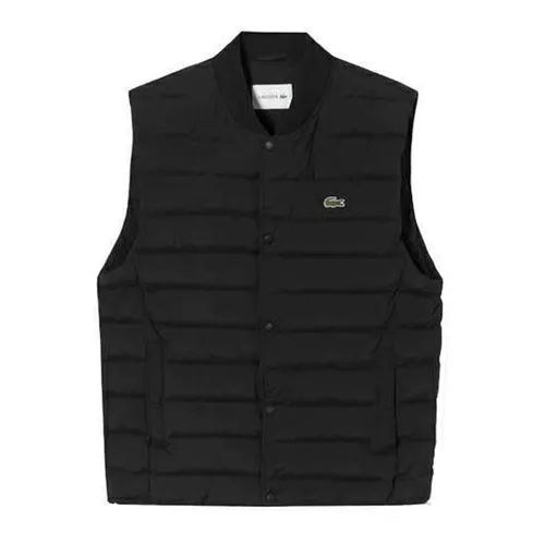 Áo Khoác Gile Nam Lacoste Lightweight Down Vest Màu Đen Size 48