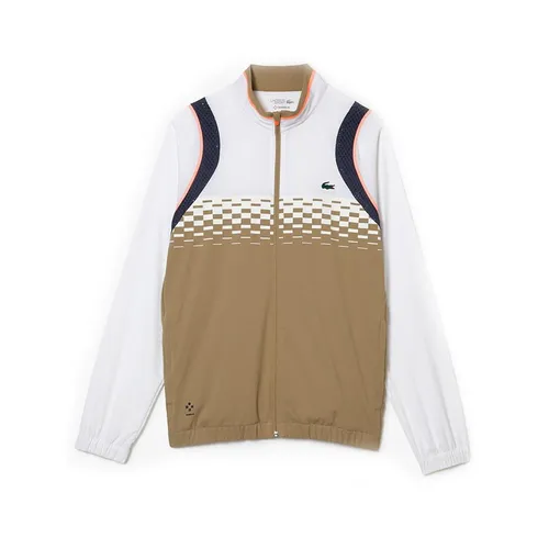 Áo Khoác Gió Nam Lacoste Tennis X Daniil Medvedev Jogger Phối Màu Size 3