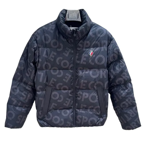 Áo Khoác Lông Vũ Le Coq Sportit Lightweight Warm Thick Short Màu Xám Đen Size S (Form China)
