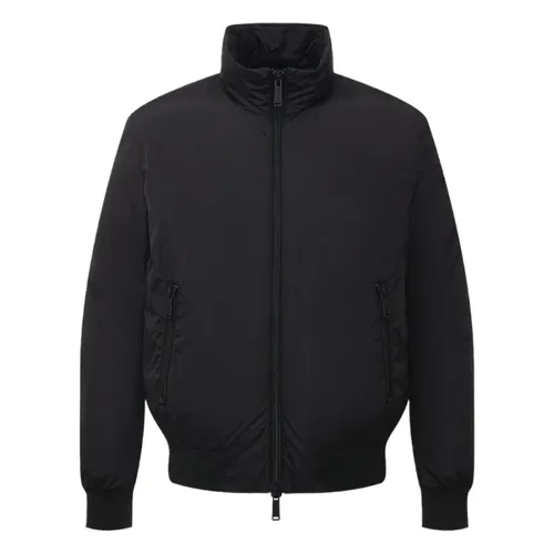Áo Khoác Nam Dsquared2 Black Nylon Icon Jacket S79AM0025 Màu Đen Size 46