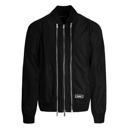 Áo Khoác Nam Dsquared2 Bomber Jacket S71AN0263 S49197 Màu Đen Size 46