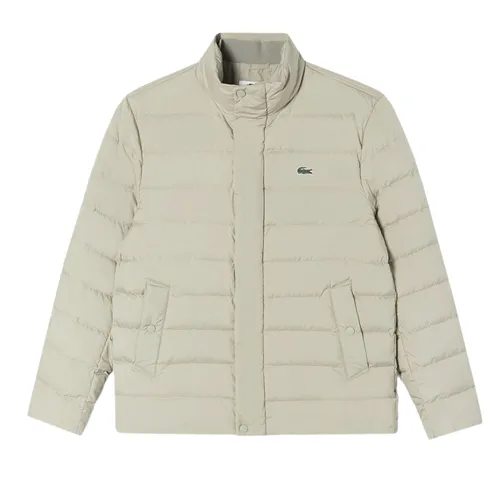 Áo Khoác Nam Lacoste Men's Lightweight Tube Down Blouson BH490E-52N 02S Màu Be Size 48