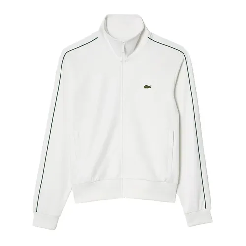 Áo Khoác Nam Lacoste Paris Piqué Track Jacket SH1457 53N 70V Màu Trắng Size 4