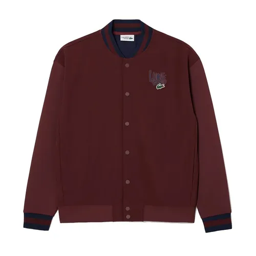 Áo Khoác Nam Lacoste Varsity Water Repellent Golf Windbreaker SH2925-IE2 Màu Đỏ Size 4