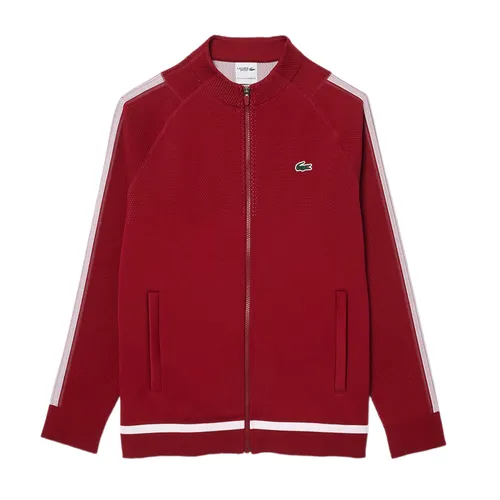 Áo Khoác Nỉ Nam Lacoste Tenis x Novak Djokovic Sport Sweatshirt SH7541 IXX Màu Đỏ Size 5
