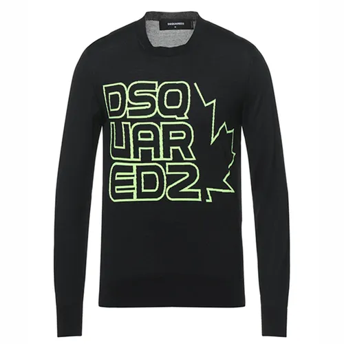 Áo Len Nam Dsquared2 Black Men's Jumper Màu Đen Size S