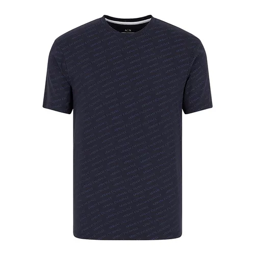 Áo Phông Nam Armani Exchange T-Shirt 7VZTFC ZJH4Z Màu Đen Size M