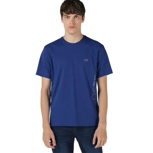 Áo Phông Nam Lacoste Men's Relaxed Fit T-shirt TH2204 04M Màu Xanh Dương Size 3