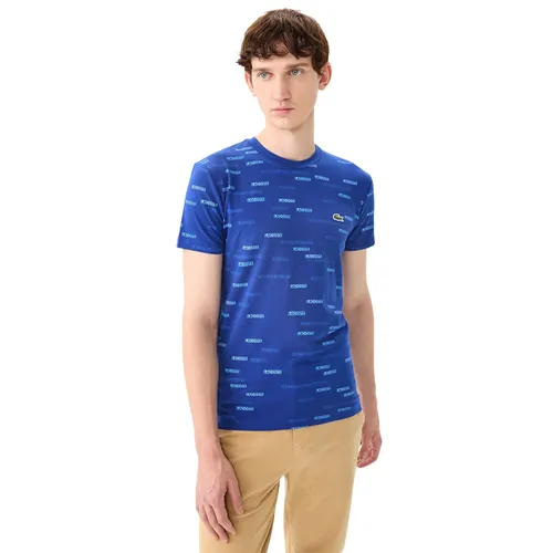 Áo Phông Nam Lacoste Men's T-shirt TH2315 15M Màu Xanh Blue Size 3