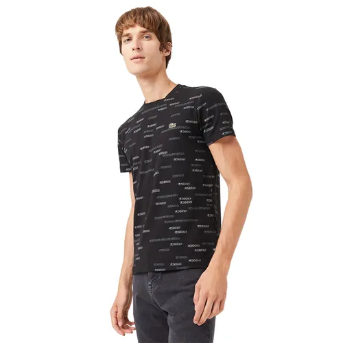 Áo Phông Nam Lacoste Men's T-shirt TH2315 15S Màu Đen Size 3