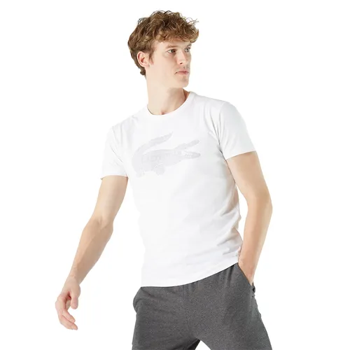 Áo Phông Nam Lacoste T-Shirt TH0208 08B Màu Trắng Size 2