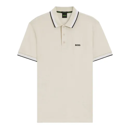Áo Polo Nam Hugo Boss Cotton Polo Shirt 50469055 133 Màu Be Size S