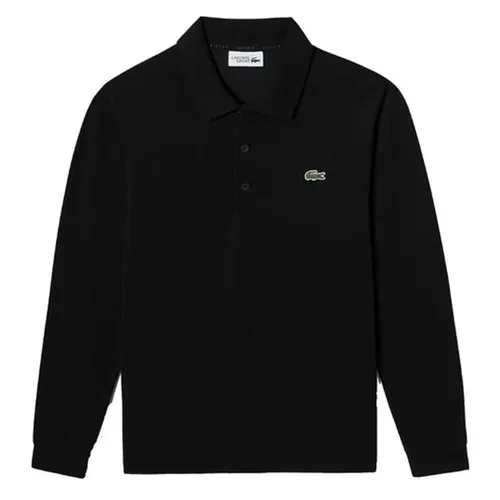 Áo Polo Nam Lacoste Common Daily Long-Sleeved Shirt DH2883 Màu Đen Size 2