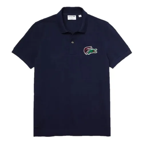 Áo Polo Lacoste Organic Cotton Piqué Polo Navy PH1369 166 Màu Xanh Navy Size 2