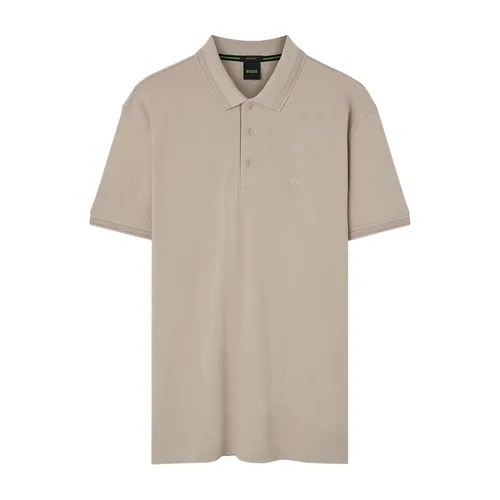 Áo Polo Nam Hugo Boss Paddy Polo Shirt In Cotton Piqué 50469055 285 Màu Beige Size S