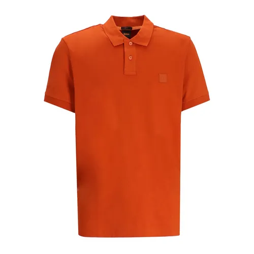 Áo Polo Nam Hugo Boss Passenger Polo Shirt 50507803 842 Màu Cam Size M