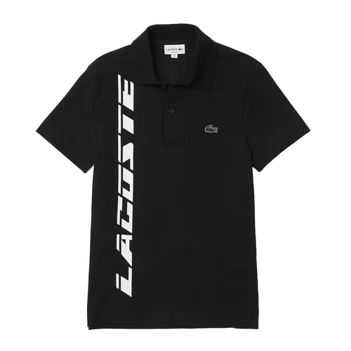 Áo Polo Nam Lacoste Men's Regular Fit Branded Piqué Polo PH9643 98 031 Màu Đen Size XS