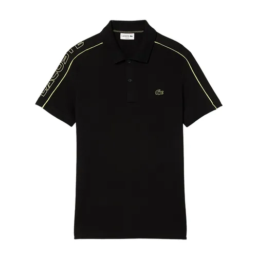 Áo Polo Nam Lacoste Men's Slim Fit Movement Technical Piqué PH1426-00 Màu Đen Size 3