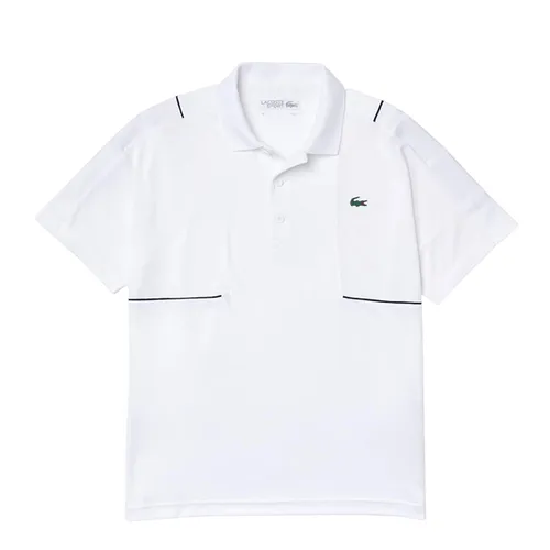 Áo Polo Nam Lacoste Men's Sport Piqué And Mesh DH0859 522 Màu Trắng Size 4