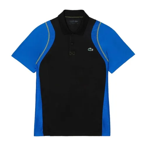 Áo Polo Nam Lacoste Men's Tennis PH5180 00 XIS Màu Đen/Xanh Size XS
