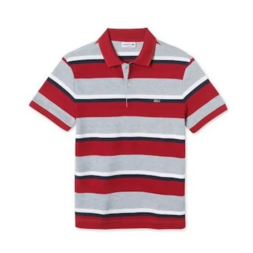 Áo Polo Nam Lacoste Paris PH5133-16B Màu Đỏ Xám Size 2