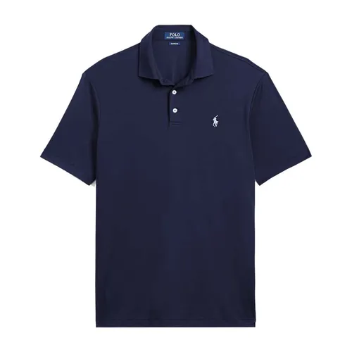 Áo Polo Nam Ralph Lauren Classic Fit Soft Cotton Polo Shirt 710660637006 Màu Xanh Navy Size S